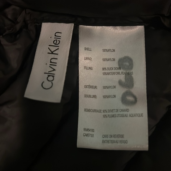 Calvin Klein men’s puffer jacket, size large - Picture 10 of 11